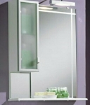 АКВАТОН "Альтаир 65" зеркало со шкафом, 1000-2 левый, 620х816х148, белый глянец 