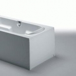 Vidima, Панель боковая 70 см, для ванны "Видима", "Сириус", белая